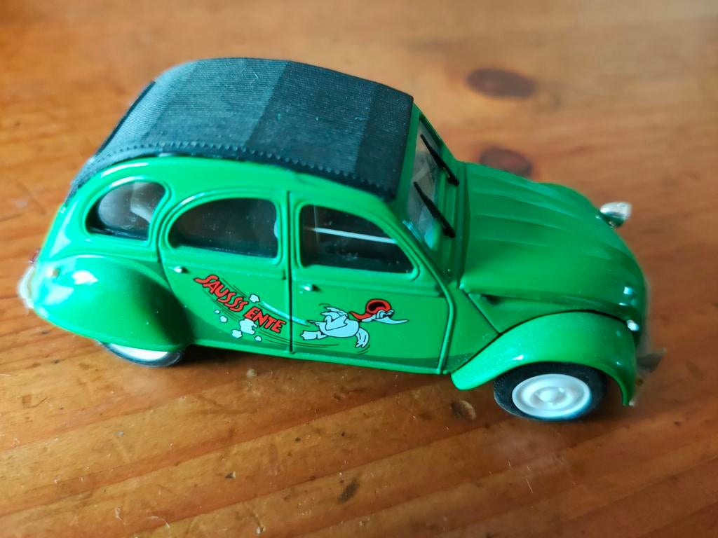 Citroën 2CV 6 1:43 Norev nr69, Ophalen of Verzenden, Gebruikt, Auto, Norev