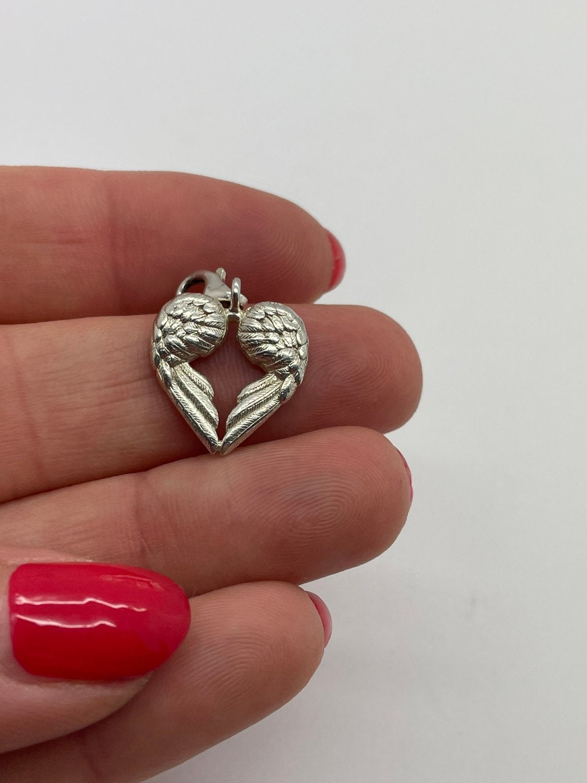 E450 Prachtige zilveren Thomas Sabo hanger / charm, Ophalen of Verzenden, X, Hart, Zilver