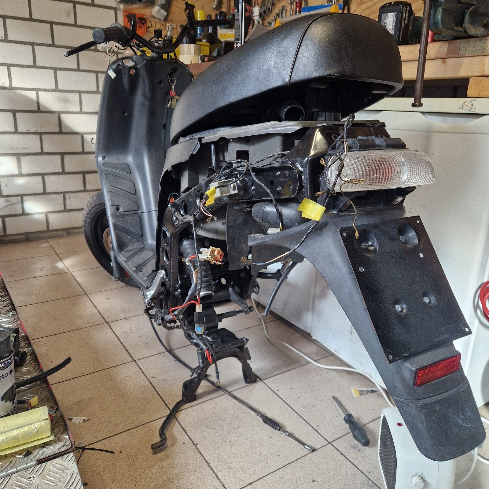 piaggio typhoon 125 frame NL pap, Ophalen, Tank, Piaggio