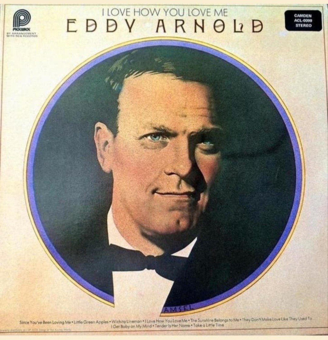 LP  EDDY ARNOLD - I Love How You Love Me, Ophalen of Verzenden, Gebruikt, 12 inch
