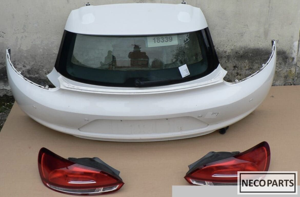 VW SCIROCCO ACHTERKLEP ACHTERLICHT ACHTERBUMPER ORG. O.A!!, Gebruikt, -, Volkswagen, -