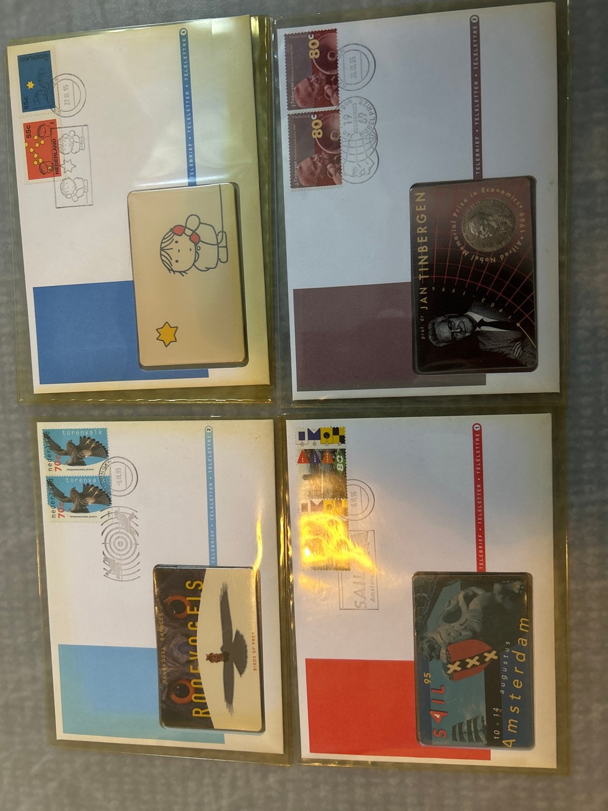 Collectie KPN Telekaart Eerste Dag Enveloppen, Verzamelen, Ophalen of Verzenden, Nederland