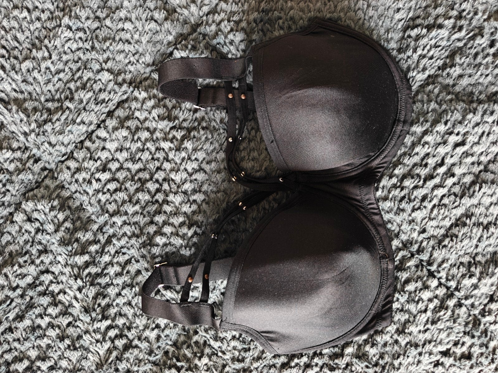 Zwarte Sapph BH met bandjes - Maat 70F, Kleding | Dames, Ondergoed en Lingerie, Sapph, Ophalen of Verzenden, Zwart, BH