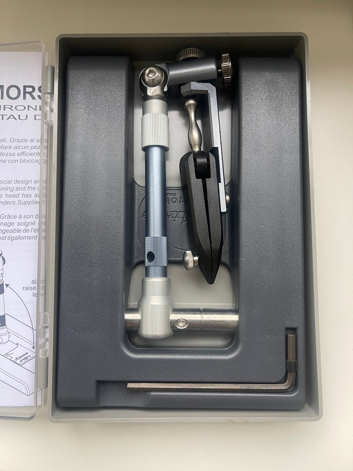 Stonfo Airone travel vise, Ophalen of Verzenden, Zo goed als nieuw, Overige typen