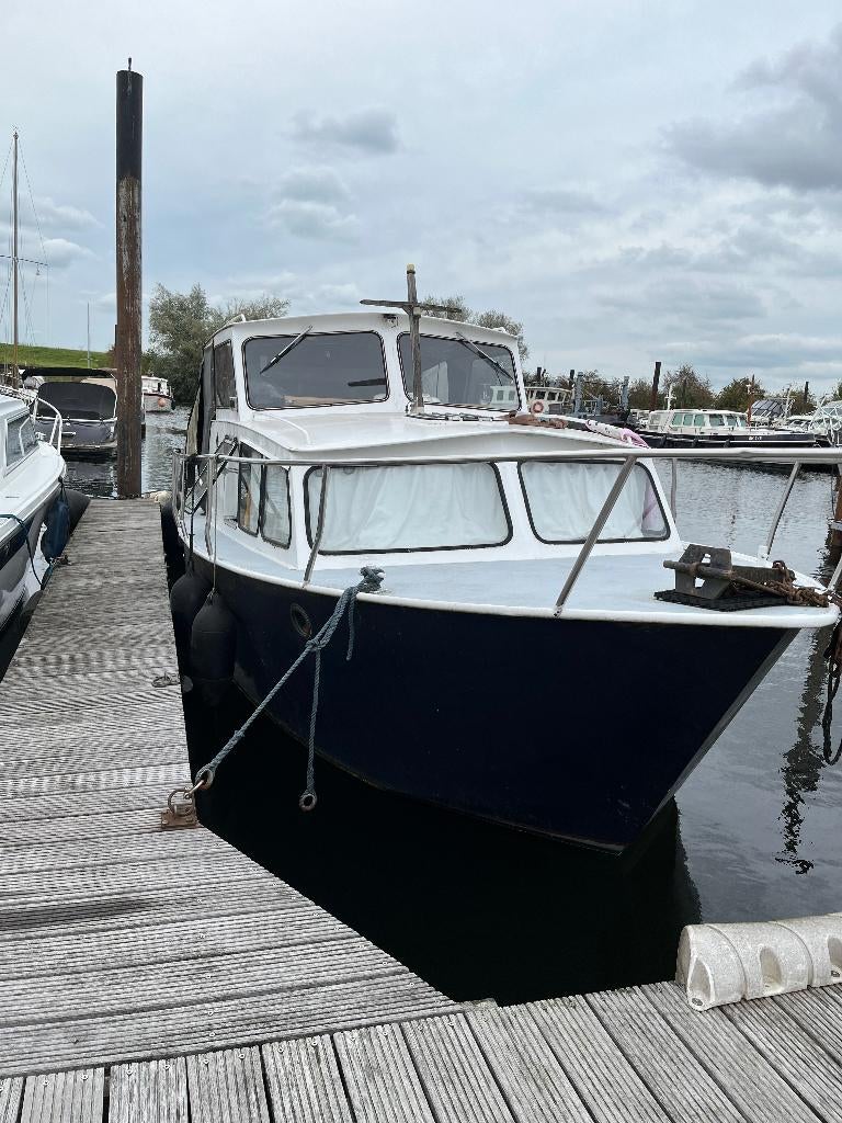 Ten broke Kruiser, Watersport en Boten, Motorboten en Motorjachten, Ophalen, Gebruikt, Staal, Diesel