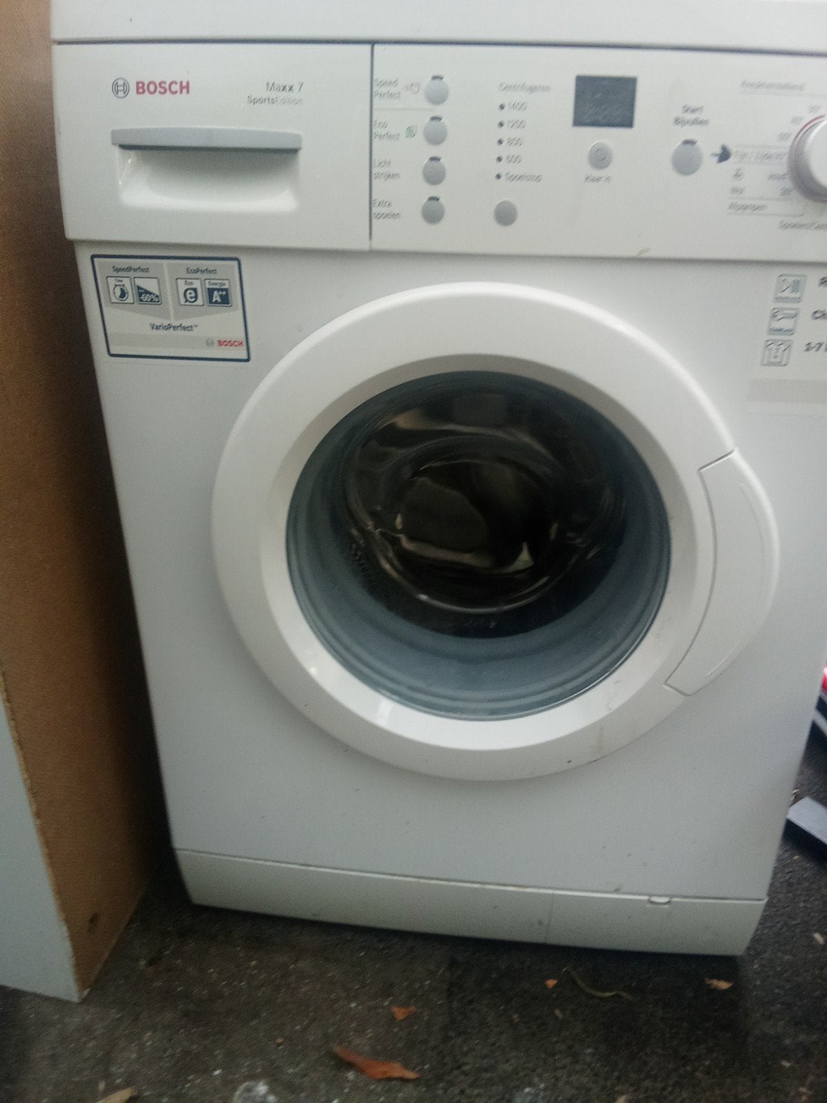 Bosch Maxx 7 SportsEdition Wasmachine - 7kg, A++, Witgoed en Apparatuur, Gebruikt, Ophalen of Verzenden, Voorlader, Energieklasse A of zuiniger