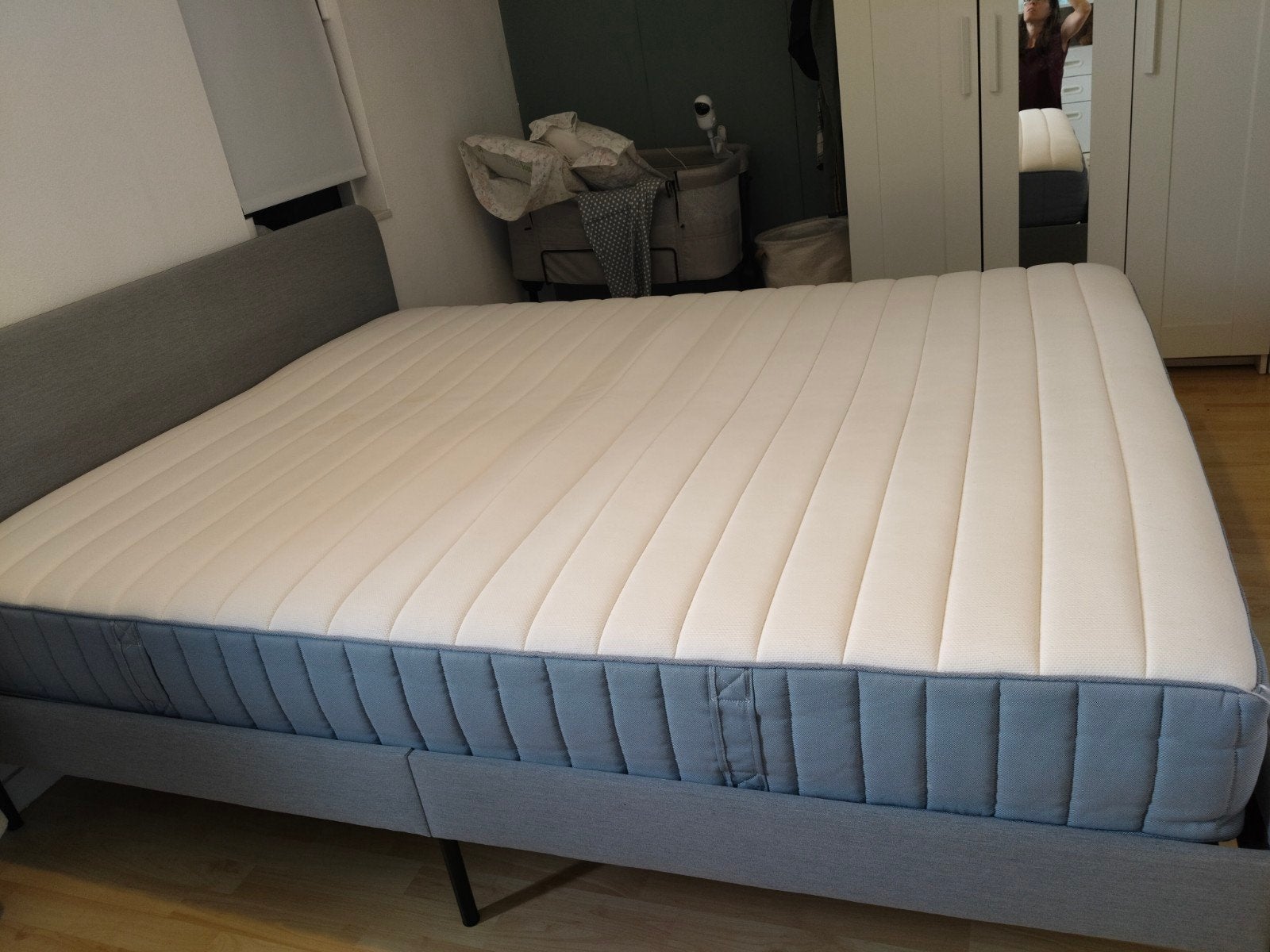 Matras Ikea Valevag - 160x200 cm, Huis en Inrichting, Slaapkamer | Matrassen en Bedbodems, Ophalen, Gebruikt, Tweepersoons, Matras