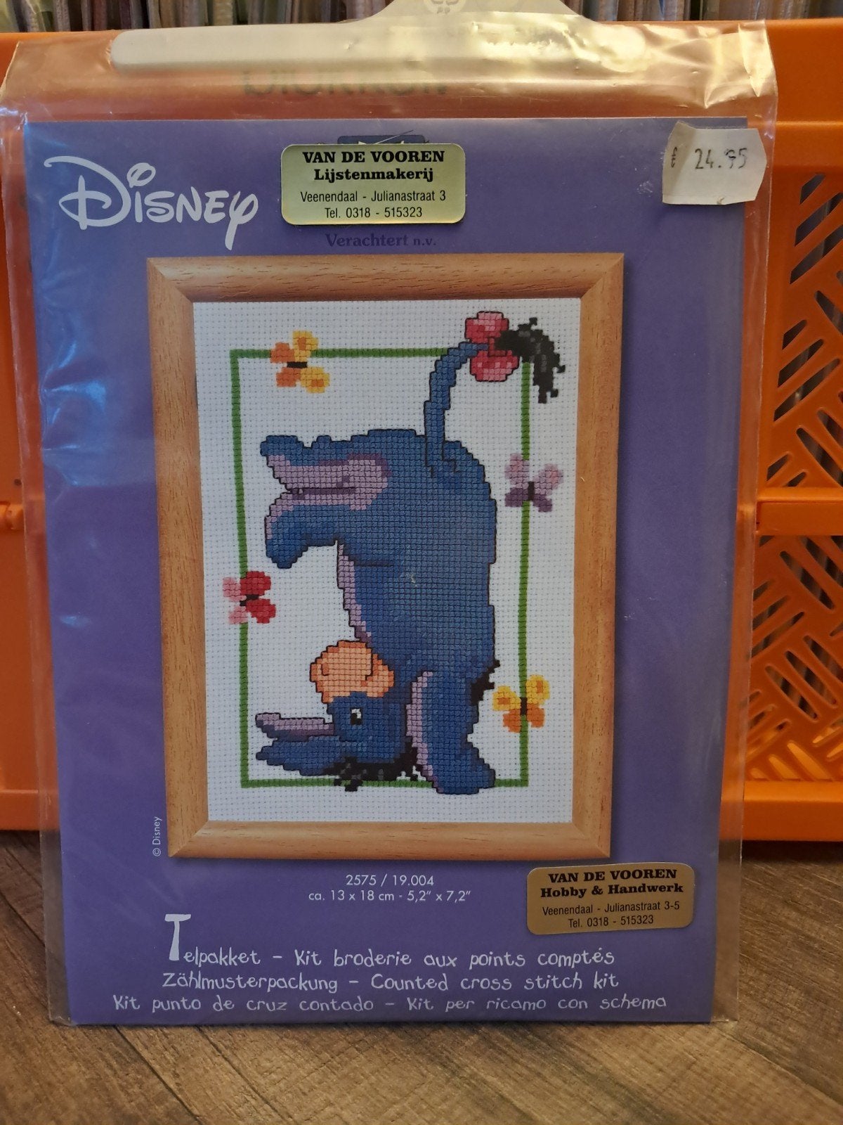 Disney Iyoor Borduurpakket - Nieuw in verpakking, Ophalen of Verzenden, Nieuw, Handborduren, Borduurpakket