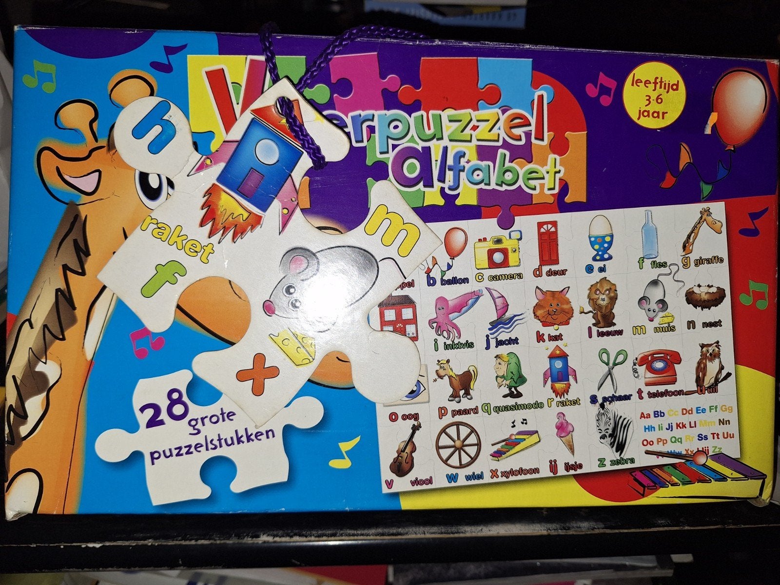 Vloerpuzzel Alfabet, Ophalen of Verzenden