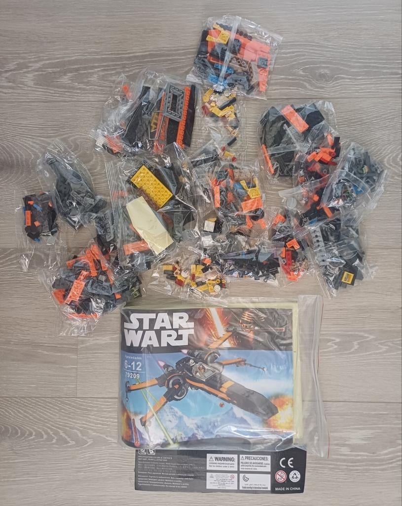 Lepin X-Wing fighter 05004 Star Wars, Ophalen of Verzenden, Nieuw