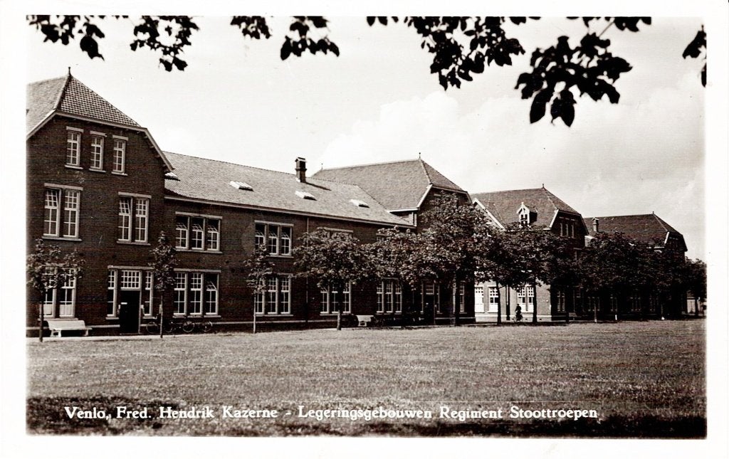 Venlo, Fred. Hendrik Kazerne, Ophalen of Verzenden, 1940 tot 1960, Gelopen, Limburg