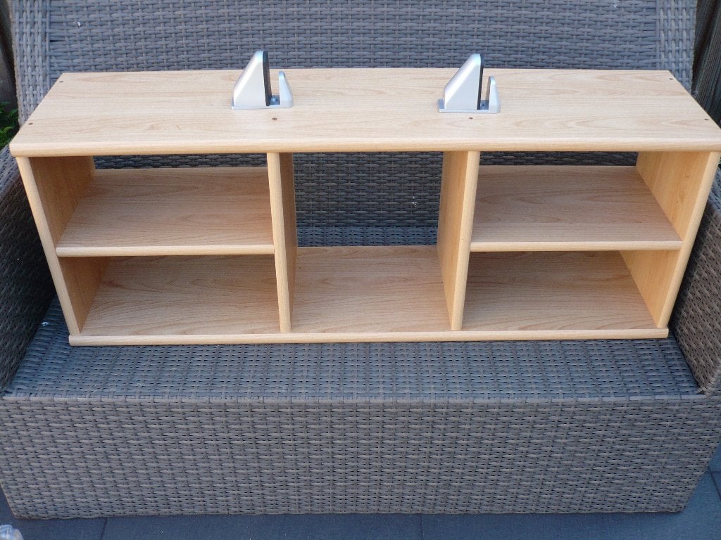 Grenen boekenplank / wandrek met 2 verstelbare plankjes, Ophalen, Zo goed als nieuw