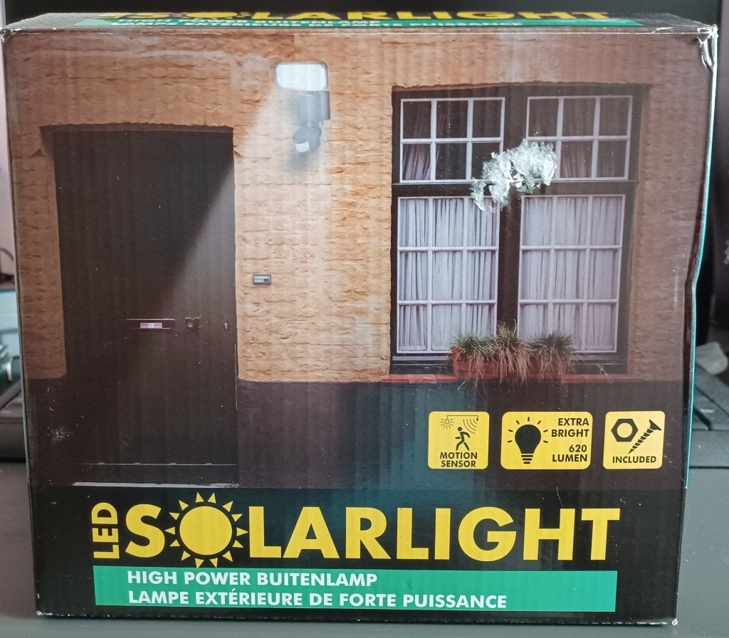 Solar High Power Buitenlamp, Ophalen, Nieuw