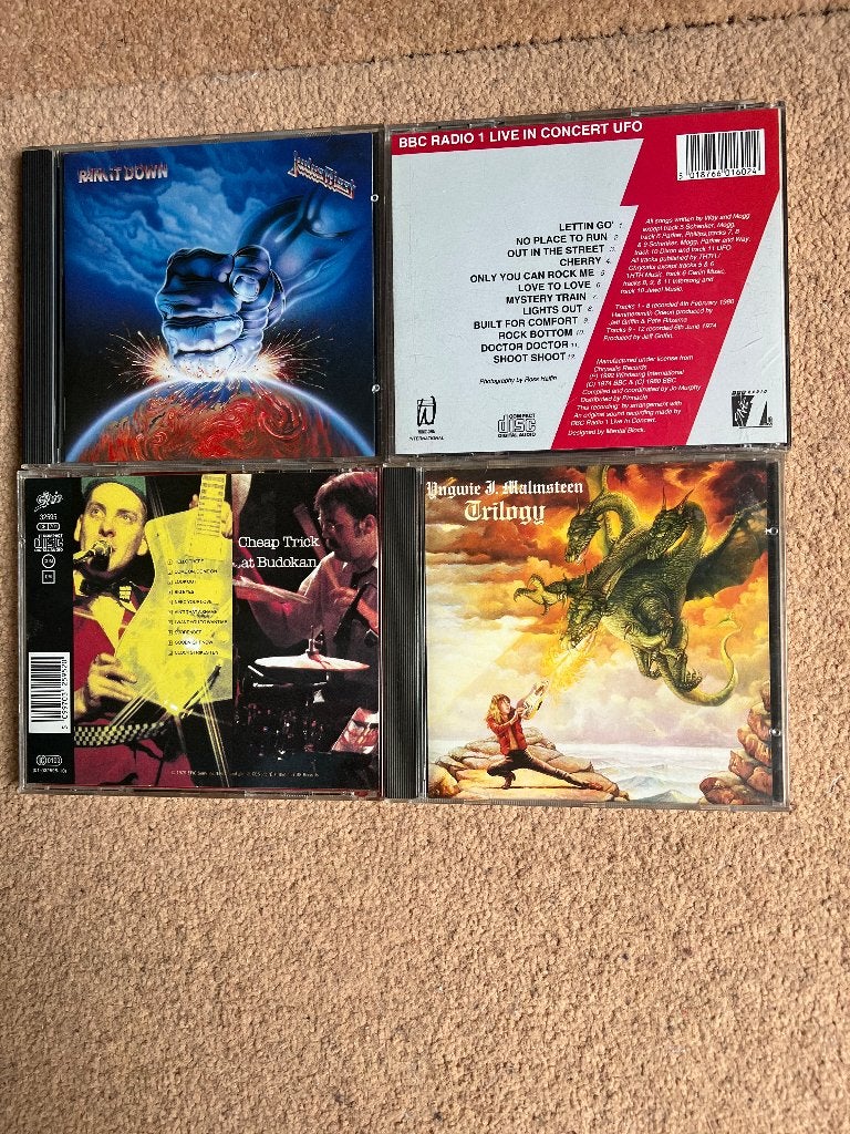 4 cd's, Ophalen, Gebruikt