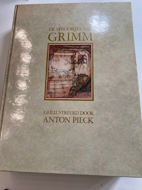 De Sprookjes van Grimm - Geïllustreerd door Anton Pieck 1940, Ophalen of Verzenden, Gelezen, Gebroeders Grimm