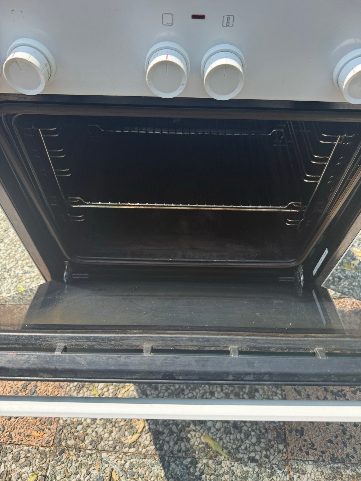 Bosch Vrijstaand Gasfornuis met Oven - inclusief gasslang, Ophalen, Gebruikt, 60 cm of meer, 4 kookzones