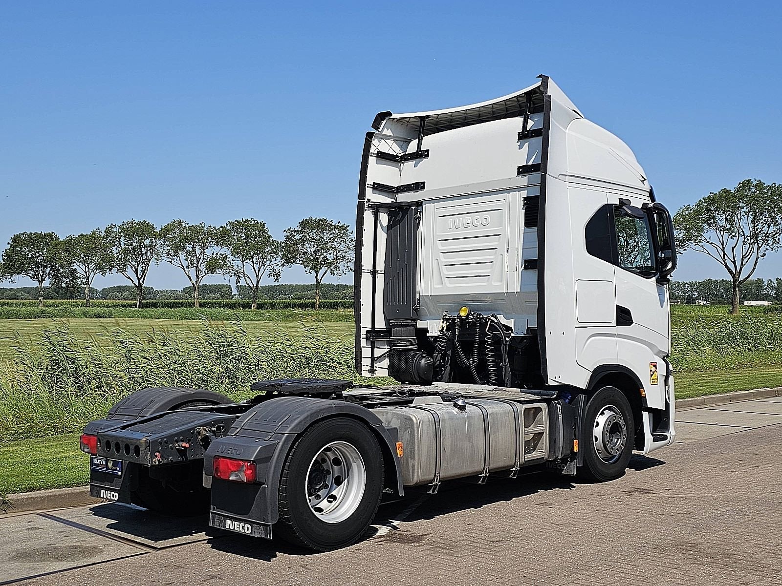 IVECO S-WAY AS440S49, Auto's, Automaat, Euro 6, Iveco, Wit