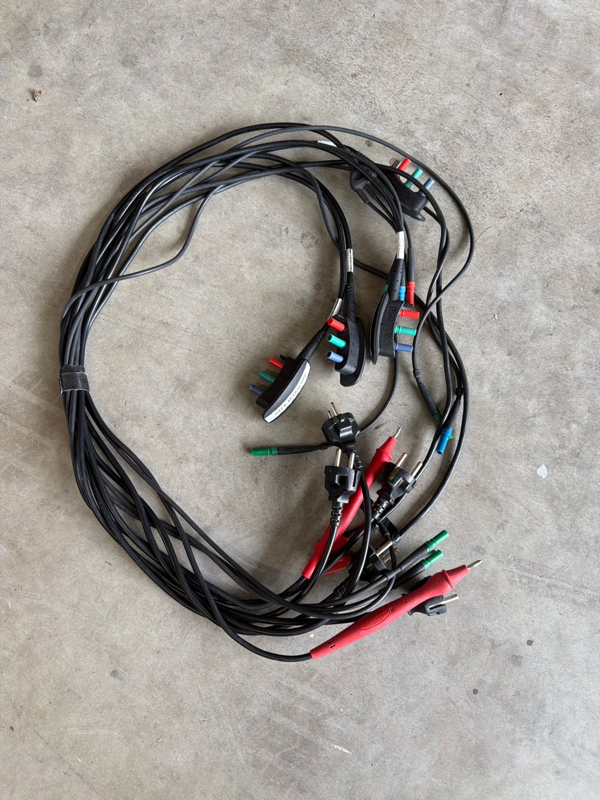 Diverse kabels en stekkers voor elektrische installaties, Doe-het-zelf en Verbouw, Ophalen, Gebruikt, Overige merken, Kabel of Snoer