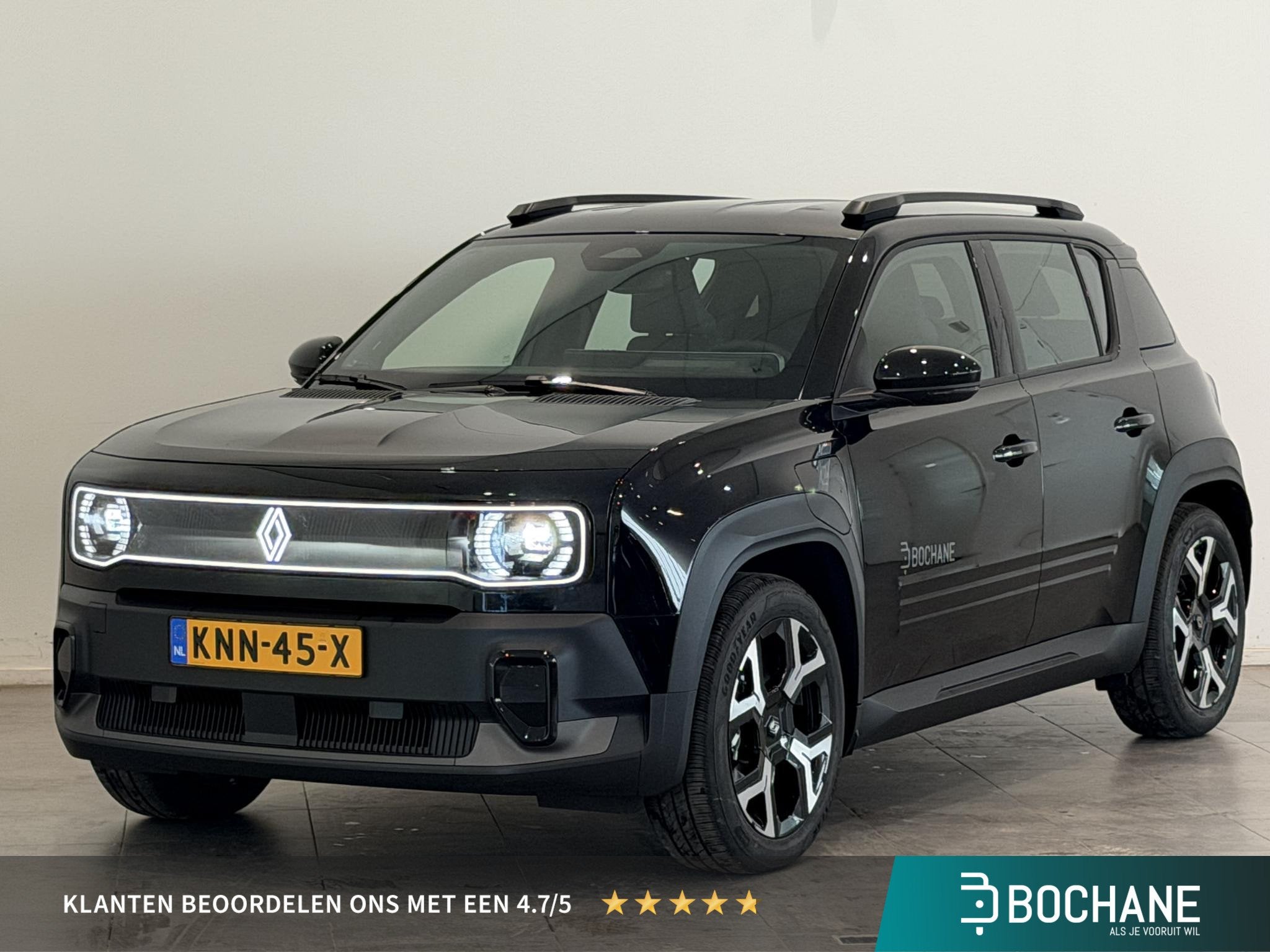 Renault 4 comfort range iconic 52 kWh | DEMO | Harman/kardon, Leder en Stof, 409 km, SUV of Terreinwagen, Te koop