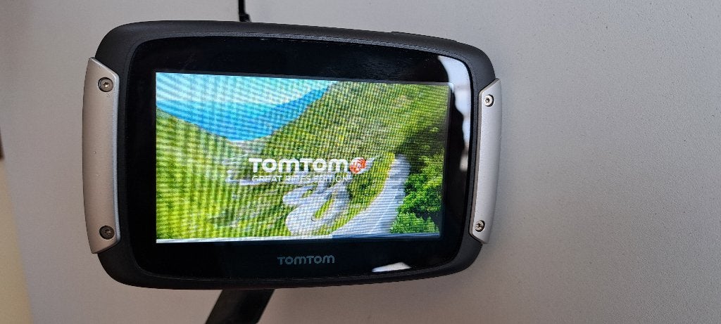 TomTom Rider 400 incl. slot, Ophalen of Verzenden, Gebruikt