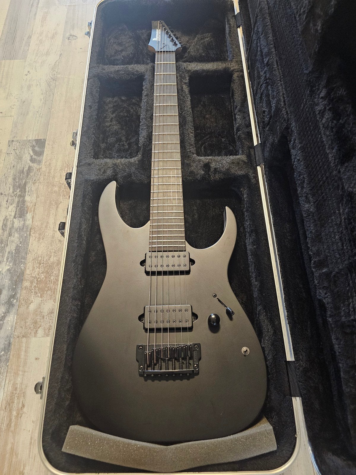 Ibanez RGIXL7 7 string baritone, Ophalen, Zo goed als nieuw, Solid body, Ibanez