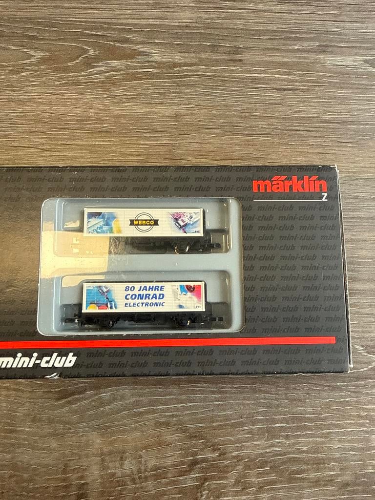 Märklin Z Mini-Club 98057 Werco/Conrad Wagon Set, Wisselstroom, Ophalen of Verzenden, Märklin, Nieuw