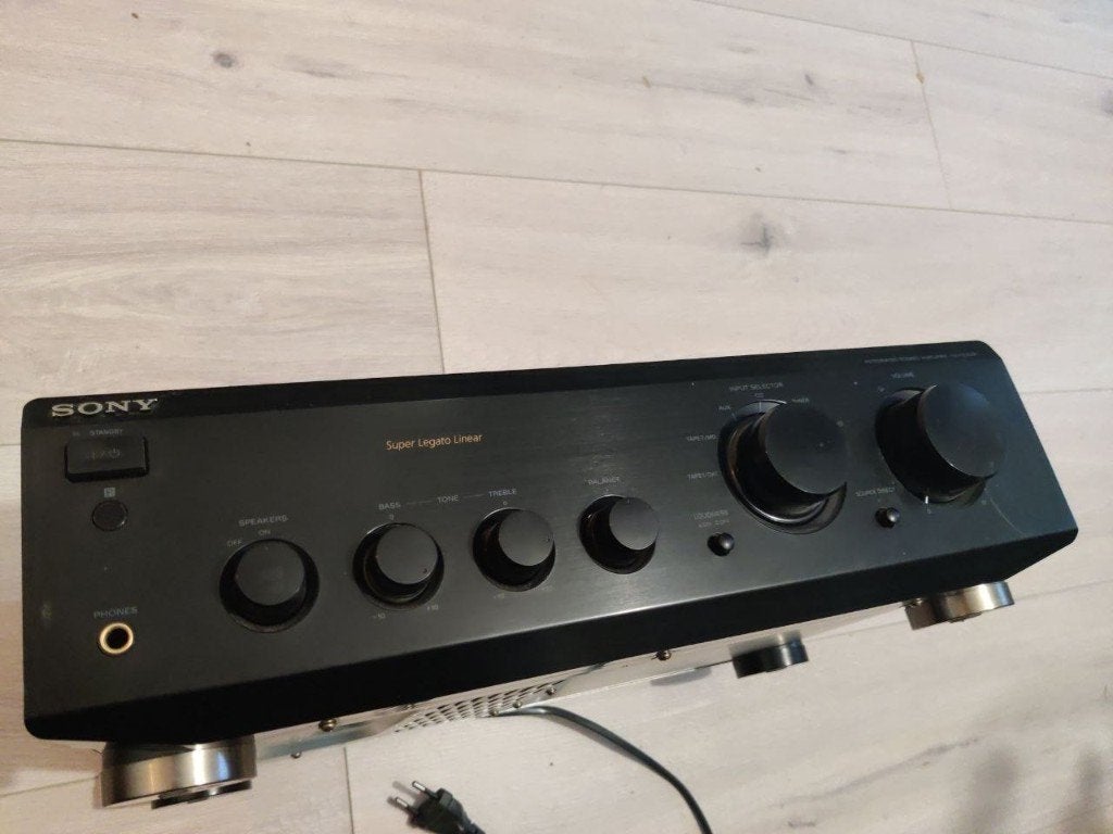 Vintage Sony versterker  jaren 90 met Phono uitgang, Audio, Tv en Foto, Versterkers en Receivers, Ophalen of Verzenden, Gebruikt