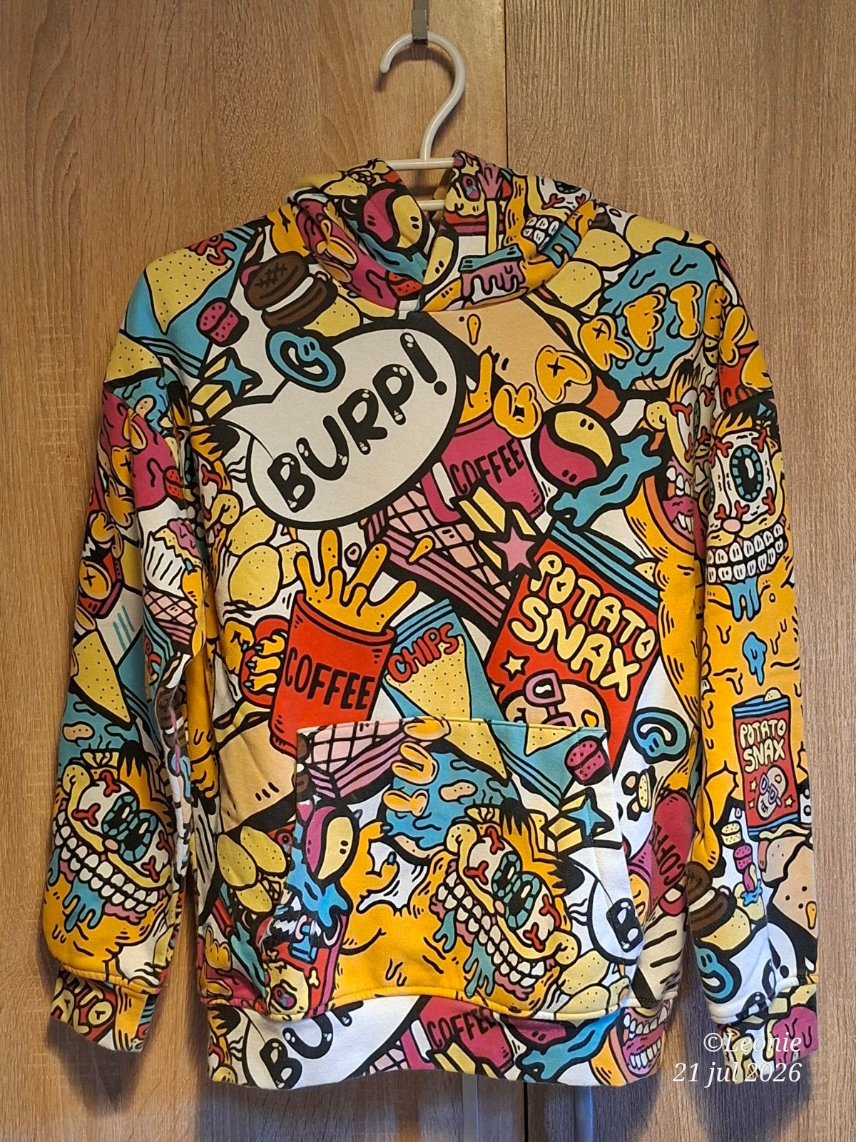 H&M Hoodies: 1x Kleurrijk Garfield, 1x Zwart/Wit SmileyWorld, Trui of Vest, H&M, Ophalen of Verzenden, Zo goed als nieuw