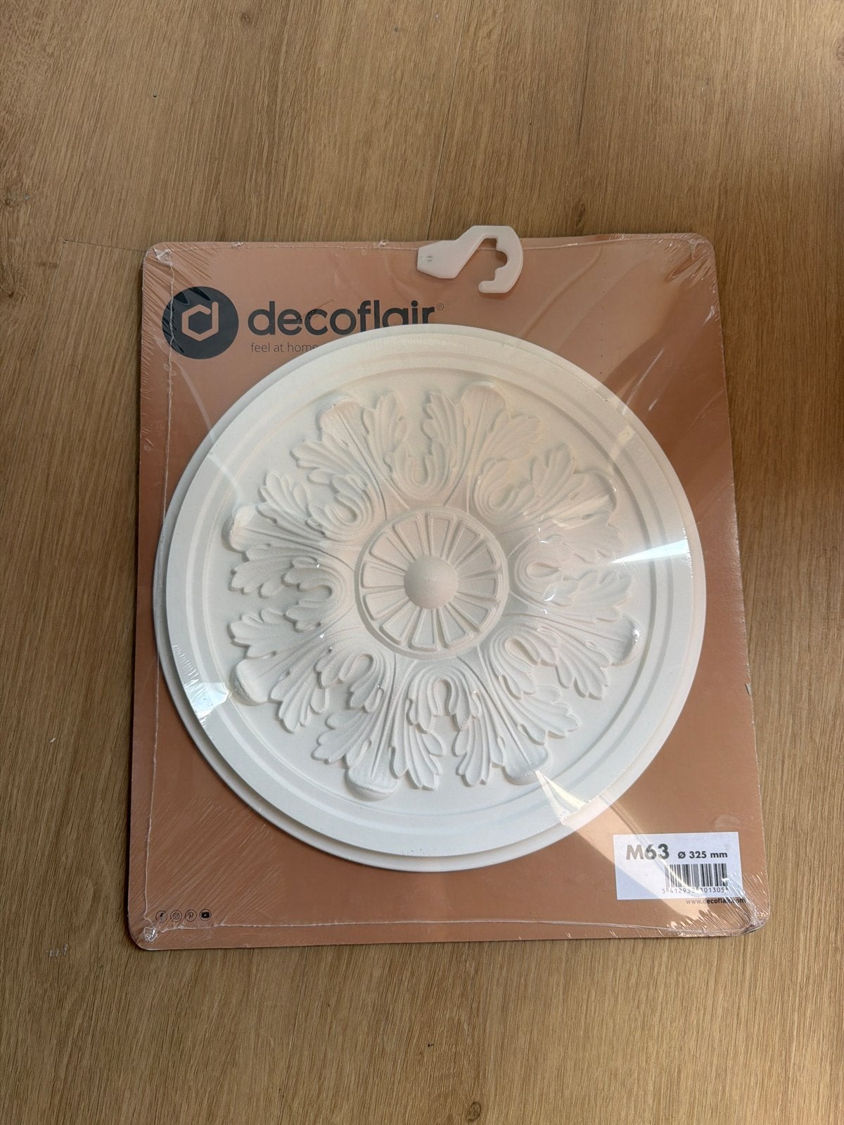 Rozet / Decoflair Plafond / Wand Ornament M63 EPS - Nieuw, Ophalen, Nieuw