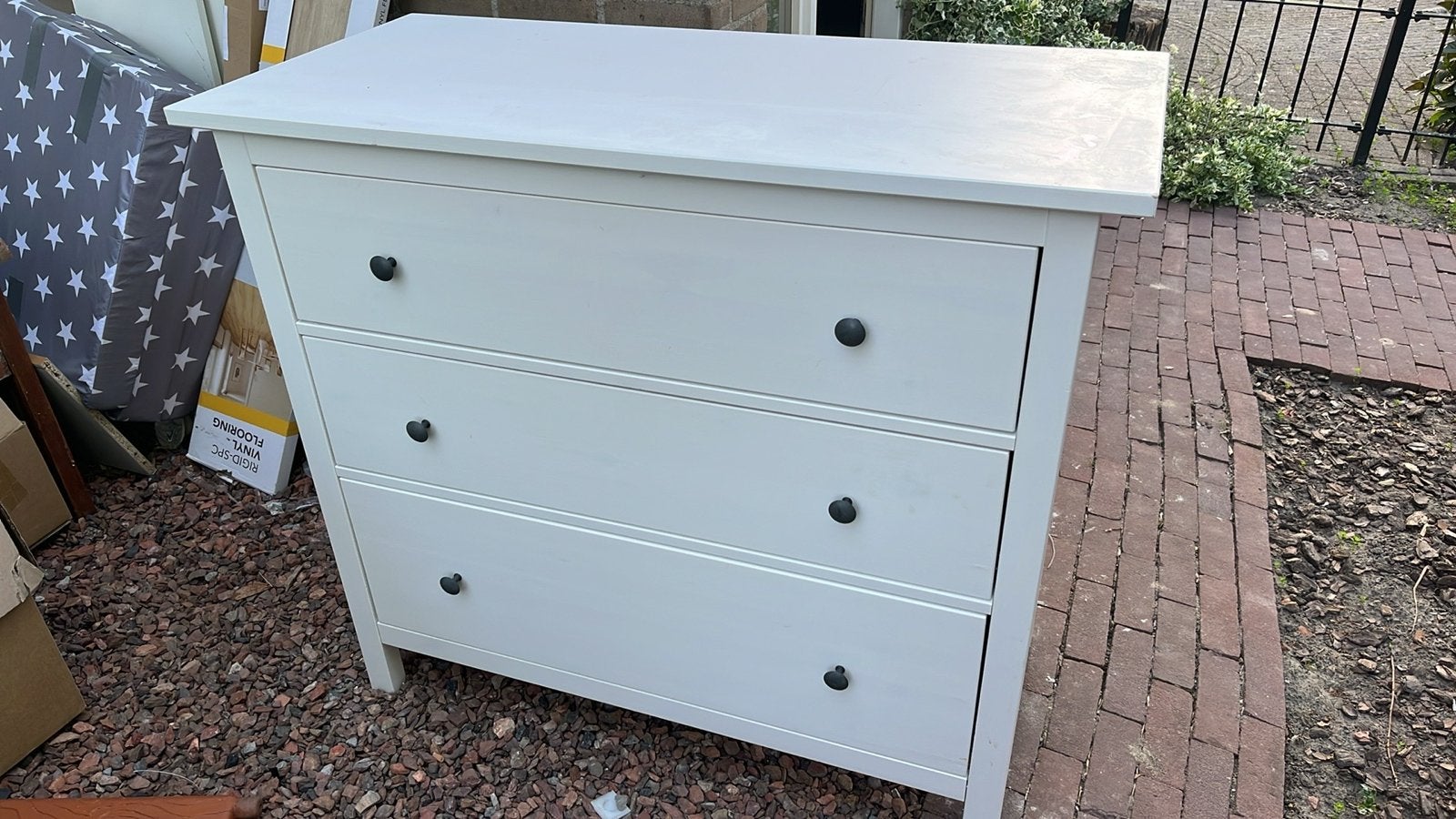 IKEA Hemnes ladekast met 3 lades, Ophalen, Gebruikt, 100 tot 150 cm, 3 of 4 laden