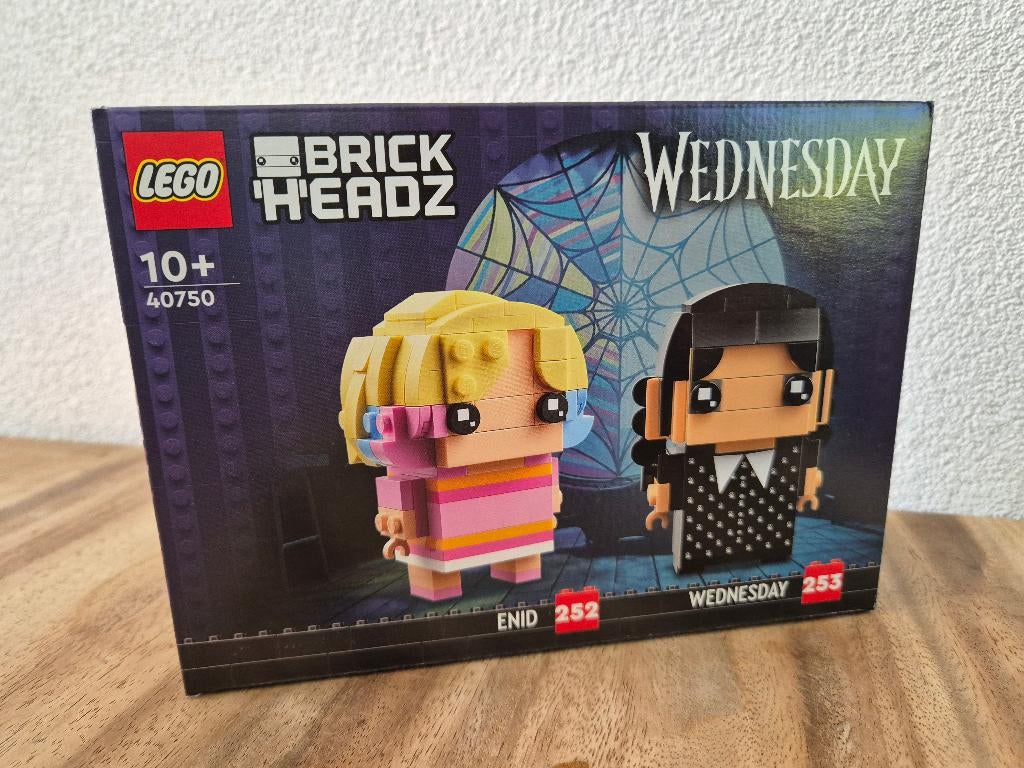 Lego Brickheadz 40750 Wednesday en Enid nieuw, Lego, Lego, Lego, Nieuw