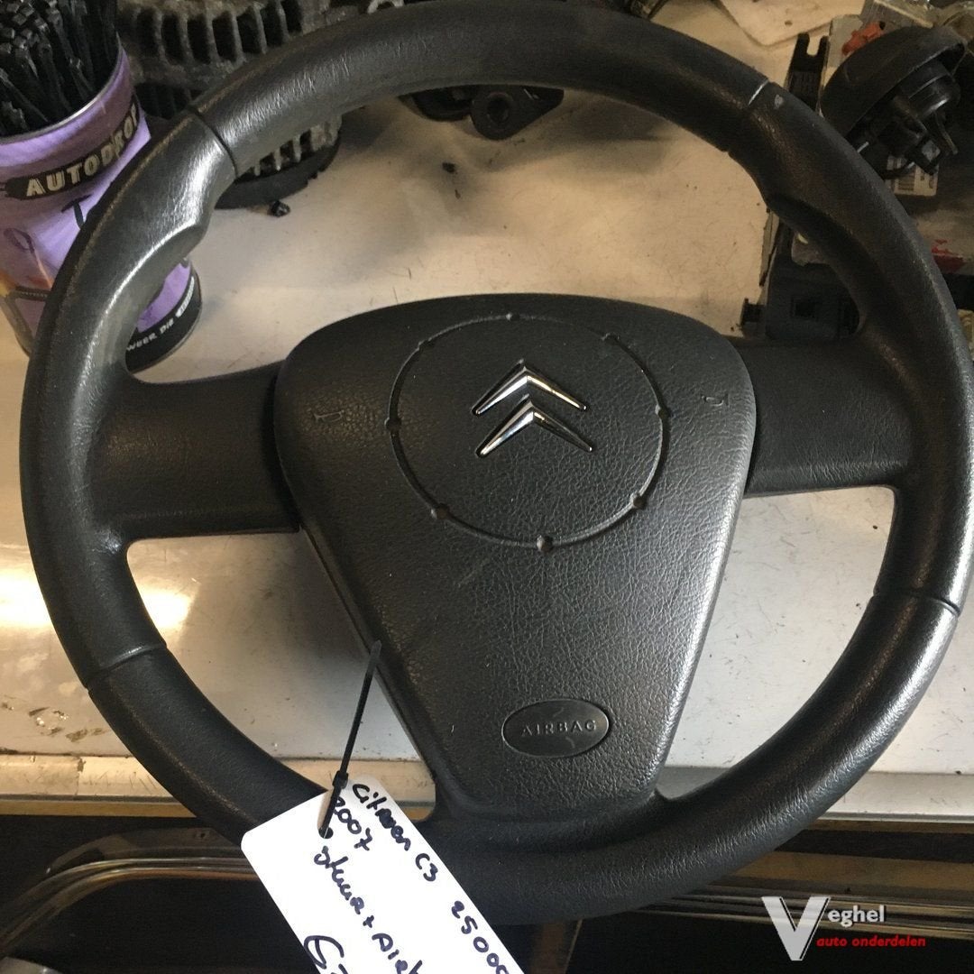 Citroen C3  1.1   2007 Wagennr 2500035  Stuur met airbag, Gebruikt, -, -, Ophalen of Verzenden