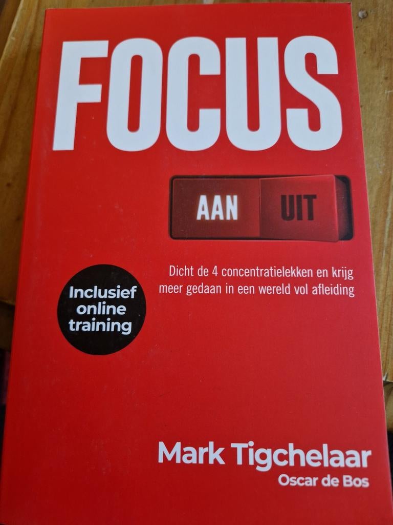 Mark Tigchelaar - Focus AAN/UIT, Boeken, Verzenden, Mark Tigchelaar; Oscar de Bos, Ontwikkelingspsychologie, Zo goed als nieuw