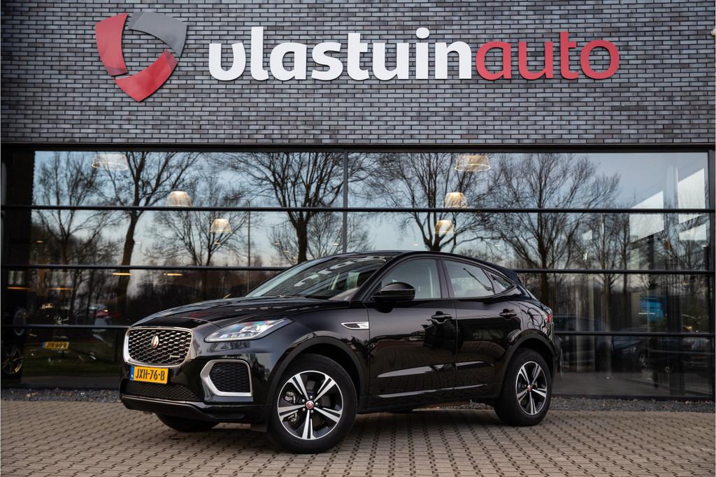 Jaguar E-Pace 1.5 P300e AWD R-Dynamic SE , Panoramadak, Leer, 309 pk, Zwart, Bedrijf, Hybride Elektrisch/Benzine