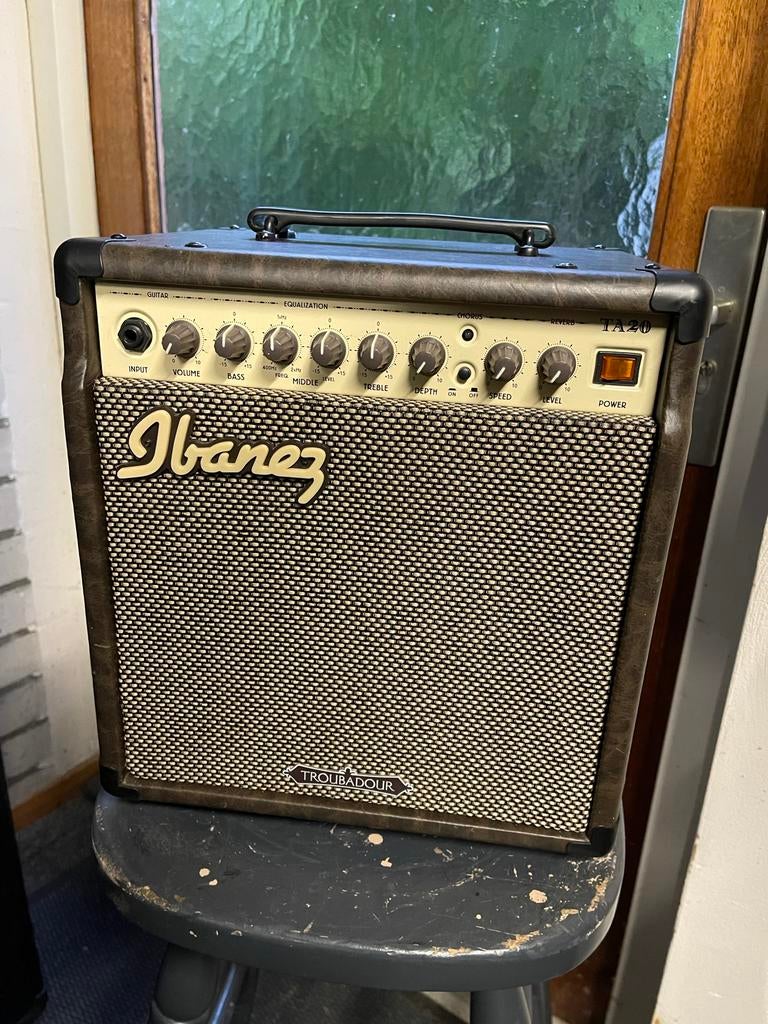 Ibanez Troubadour TA-20 Akoestische Gitaarversterker, Muziek en Instrumenten, Ophalen, Gebruikt, Gitaar, Minder dan 50 watt