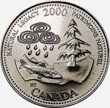 Canada - 25 cent 2000 - Natural Legacy - Circulated!, Verzenden, Noord-Amerika, Losse munt