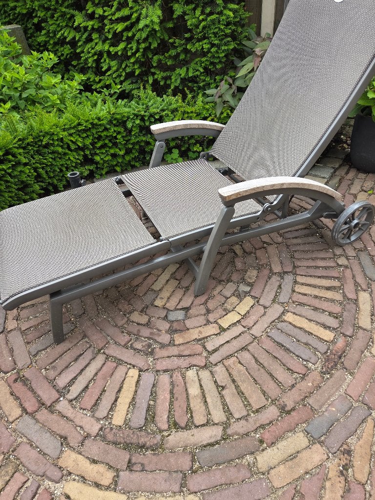 ligbed  Da Vinci Hartman, Ophalen, Gebruikt, Aluminium, Verstelbaar