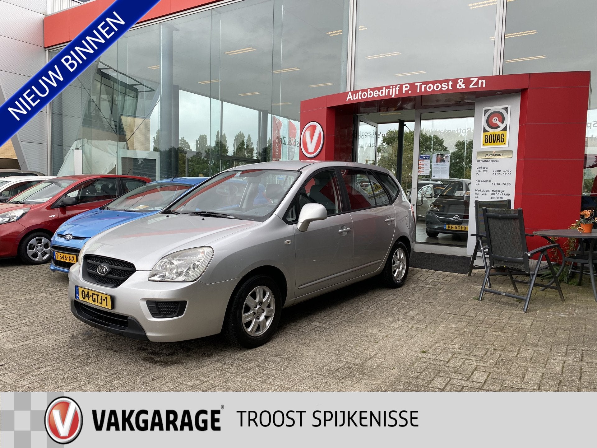 Kia Carens 2.0 CVVT X-tra 7 Persoons,Airco,Elektrischpakket,, Auto's, Voorwielaandrijving, Stof, Gebruikt, 4 cilinders