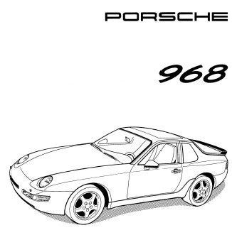 Porsche 968 workshop manual op DVD in PDF formaat, Auto diversen, Verzenden