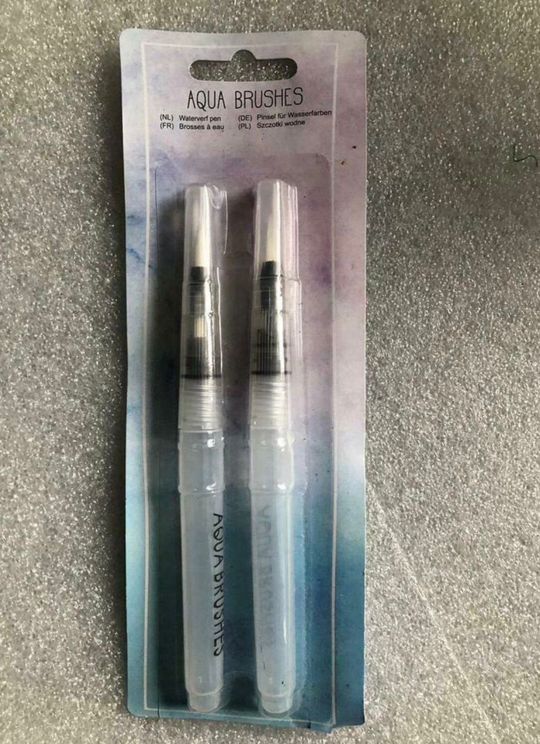 AQUA BRUSHES -  VERF PEN X 2, Ophalen of Verzenden, Zo goed als nieuw, Knutselmateriaal