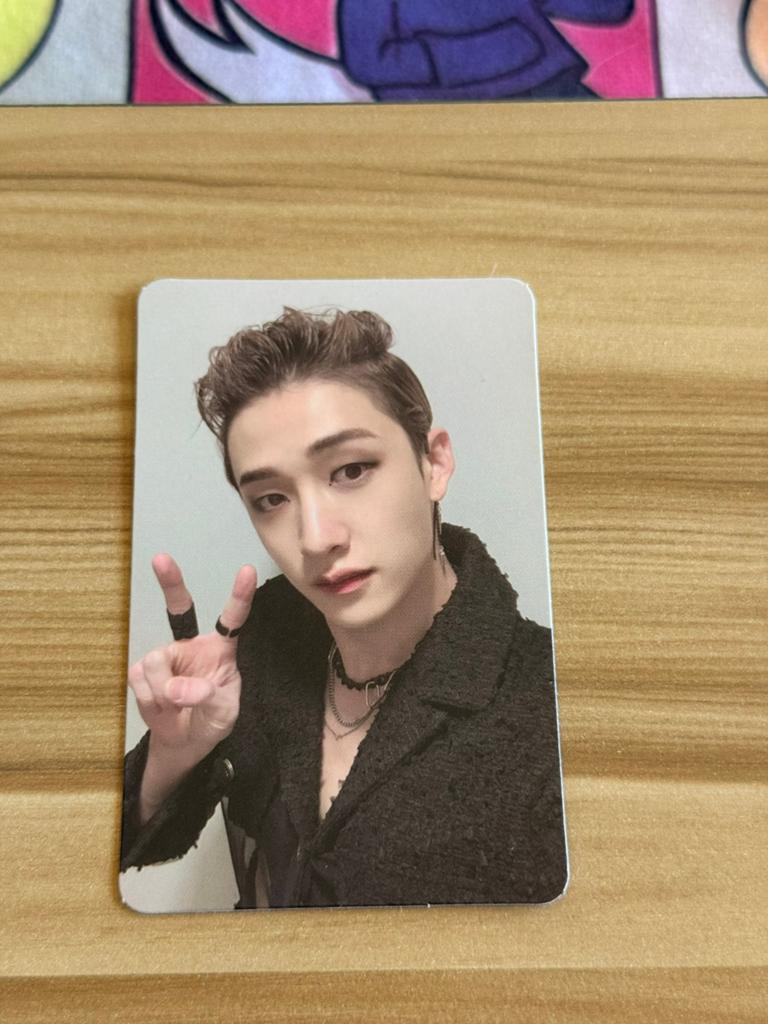Stray Kids Bang Chan photo card Oddinary, Ophalen of Verzenden, Zo goed als nieuw, Foto of Kaart