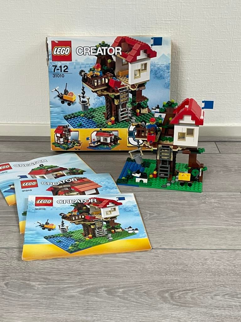 Lego Creator 31010 Boomhuis, Lego, Ophalen of Verzenden, Zo goed als nieuw, Compleet