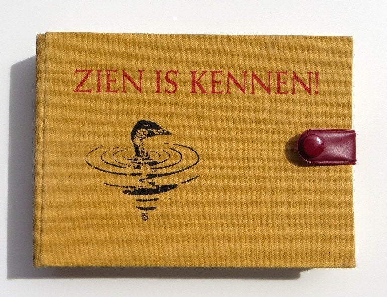 Vintage (1975) getekende Vogelgids M5522: Zien is kennen!, Boeken, Nol Binsbergen - Mr. D. Mooy - Rein Stuurman, Ophalen of Verzenden