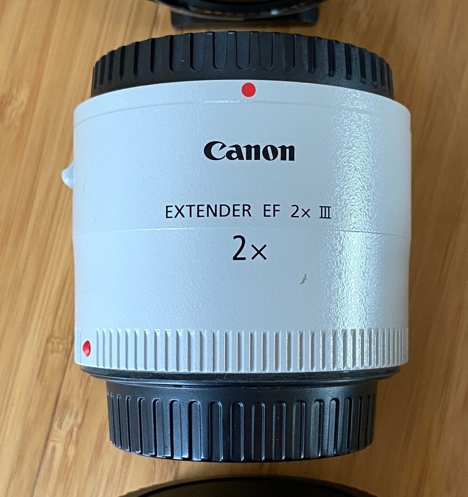 Canon Extender EF 2x III - als nieuw, Canon, Ophalen of Verzenden, Zo goed als nieuw, Voorzetlens/converter