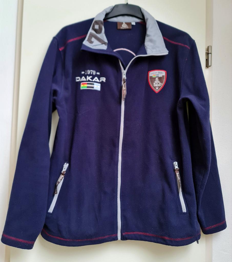 Parijs Dakar fleece vest Dakar rally wear 1979 maat L mooi, Ophalen, Zo goed als nieuw, Motoren