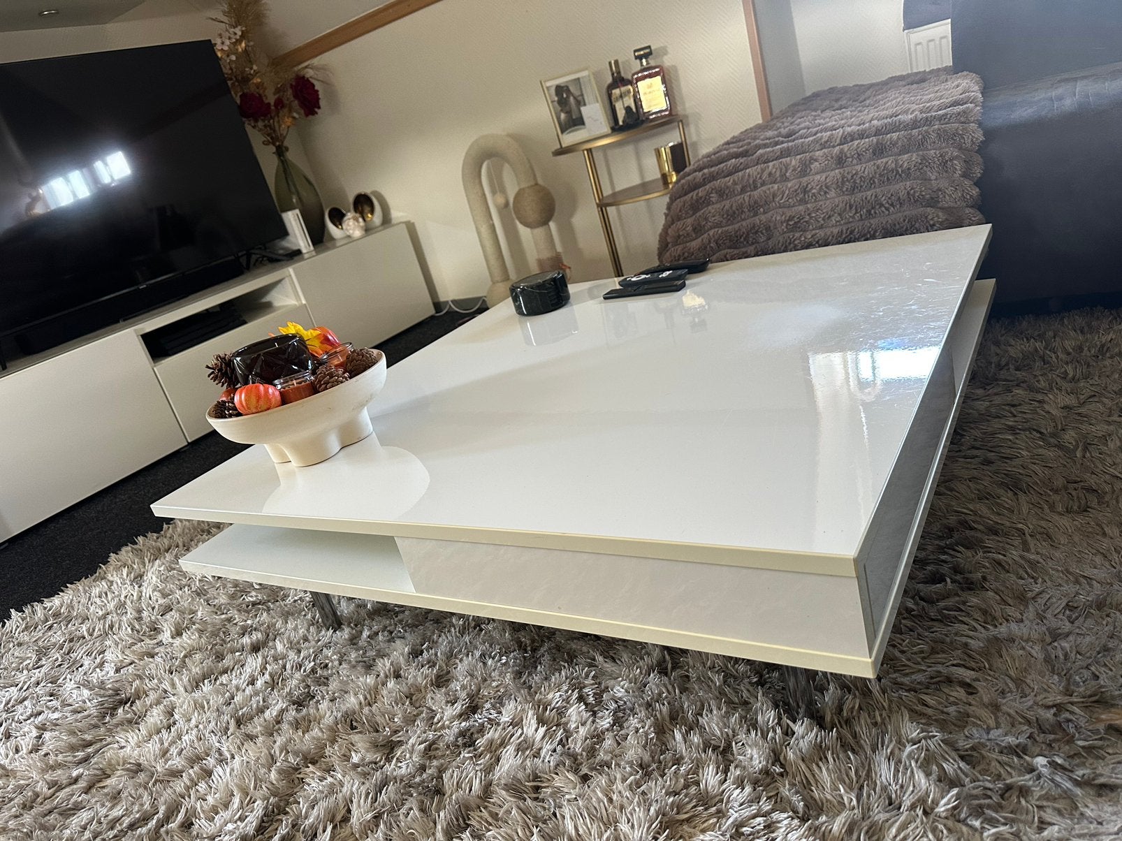 Salon tafel, Ophalen, 100 tot 150 cm, 50 tot 100 cm, Zo goed als nieuw