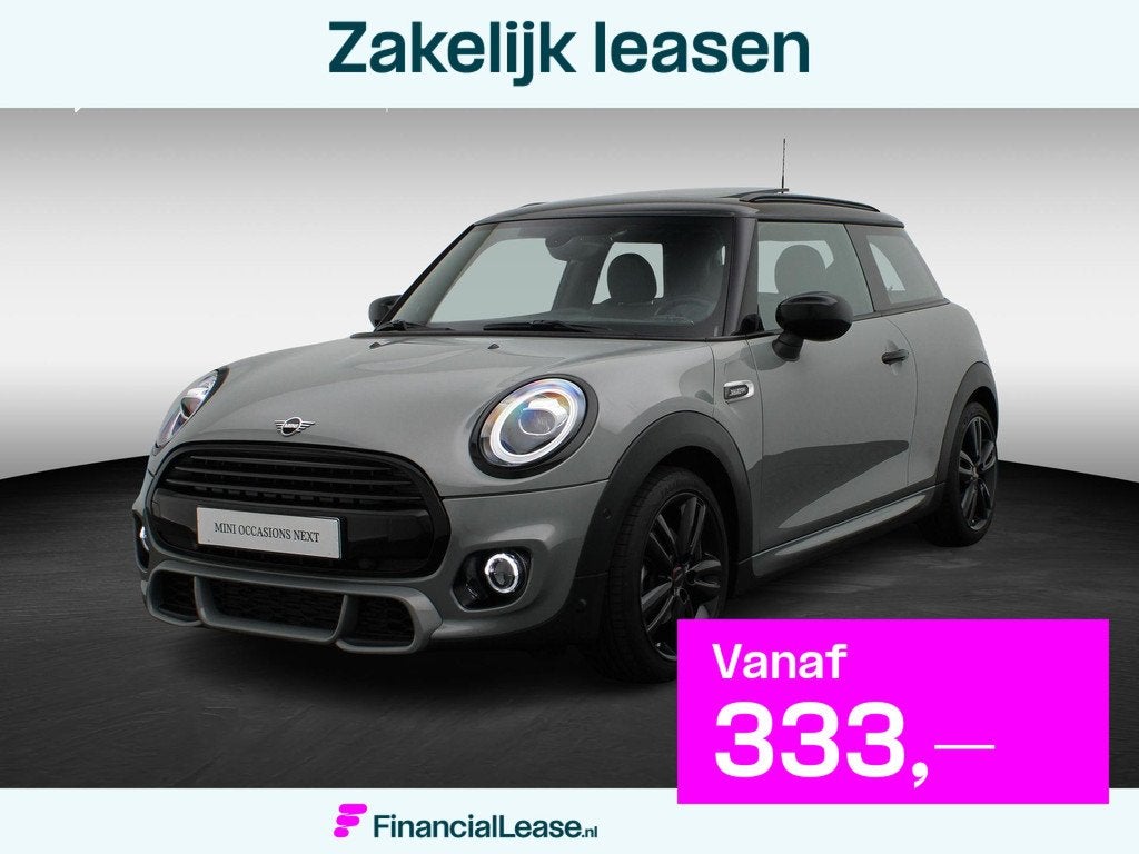 MINI 3-deurs Cooper Dalston Edition + John Cooper Works Uitv, Voorwielaandrijving, Gebruikt, Met garantie (alle), 4 stoelen