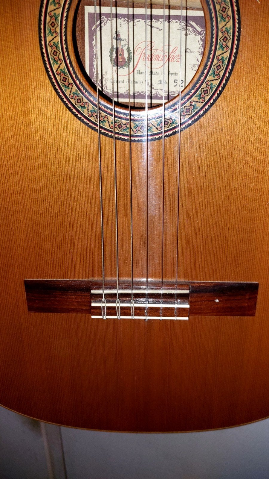 Prudencio Saez Spaanse gitaar model 52 met element, Muziek en Instrumenten, Ophalen, Gebruikt, Klassieke of Spaanse gitaar, Met (piezo-)element