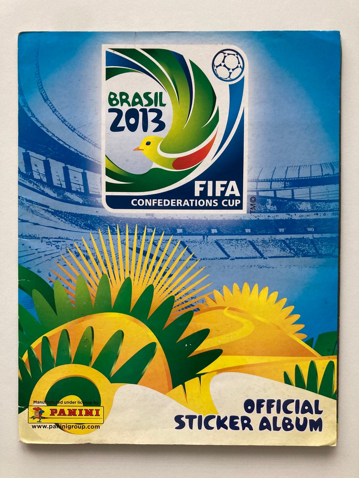 Panini Confederations Cup 2013 - Compleet Album, Ophalen of Verzenden, Gebruikt