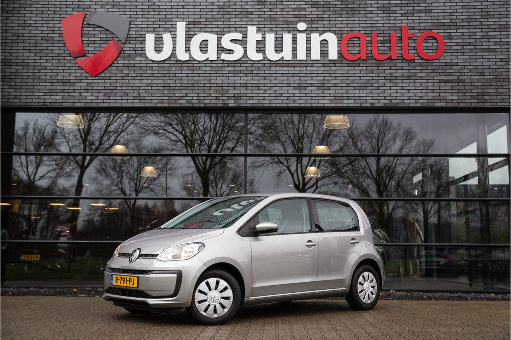 Volkswagen up! 1.0 , Airco, 5-deurs, NAP, Bluetooth, Start/S, Auto's, Voorwielaandrijving, Stof, Gebruikt, 4 stoelen